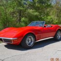 1972 CORVETTE CONVERTIBLE 350 AUTO AC PS PDB TILT/TELI BEAUTIFUL BRIGHT RED NICE