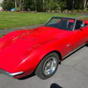 1972 Corvette Convertible, 4-speed, nice