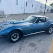 1972 corvette originally 454, $1 NO RESERVE