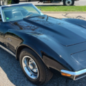 1972 CORVETTE STINGRAY CONVERTIBLE #S MATCH 350 4 SPEED 57K MILES TRIPLE BLACK!