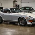 1972 Datsun 240Z  White & Blue Coupe 2.4L Inline 6-Cylinder 27081 Miles