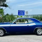 1972 Dodge Challenger Coupe Blue Rallye Edition