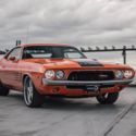 1972 Dodge Challenger orange rallye edition