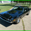 1972 Dodge Challenger Rally 340 California Black On Black Numbers Matching Car