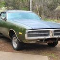 1972 Dodge Charger SE clean roller shell headlights work