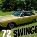 1972 Dodge Dart Swinger #&#039;s Matching 318 52,000 Orig Miles Fender Tag Mopar V8