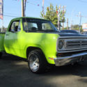 1972 Dodge Ram 100 1/2 Ton Short Box Step Side Truck 318, Auto, Hemi Cuda Green