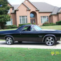 1972 EL CAMINO BLACK