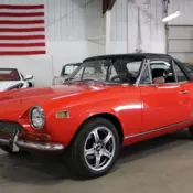 1972 Fiat 124 Spider 88885 Miles Red Convertible 1600 cc 4-Speed
