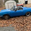 1972 Fiat 850 Spider Convertible Complete Car Project or for Parts No Reserve