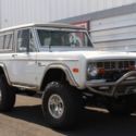 1972 Ford Bronco  30,033 Miles White-Light Gold