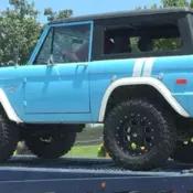 1972 Ford Bronco Blue
