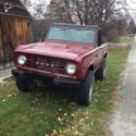 1972 Ford Bronco Early no Reserve 72