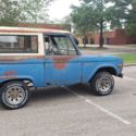 1972 Ford Bronco SUV Blue 4WD Manual 2 Dr Uncut