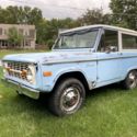 1972 Ford Bronco Wagon Blue 4WD Manual U-100 Bronco 4x4 Wagon *NO RESERVE*