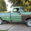 1972 FORD Custom F-100 4x4 360 Cubic Inch 4-Speed Pickup Truck