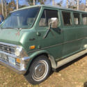 1972 FORD ECONOLINE CLUB WAGON PASSENGER HIPPIE CAMPER VAN