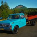 1972 Ford F-350 Custom Farm Truck Flatbed 47,000 Orig. Miles. F-100 Time Capsule