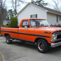 1972 Ford F100 Harley Davidson Tribute