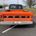 1972 Ford F100 Pickup Orange 4WD Automatic 5000 GVW package, sport custom cab