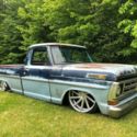 1972 Ford F100 Rat Rod Patina Bagged Air Ride Slammed Lowrider Crown Vic Swap