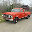 1972 Ford F100 SPORT Custom.  Only 58,000 miles!  Washington truck.  NO RESERVE