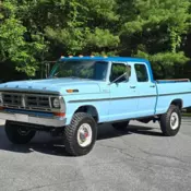 1972 FORD F250 4x4 CREW CAB HIGHBOY  1 of 1 AZ RUST-FREE GODZILLA V-8 RESTO-MOD!