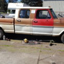1972 Ford F250 CREW CAB Short Box Pickup With 460 and Auto