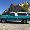 1972 FORD F250  Pick-up XLT ranger Camper Special ALL Original !!!!