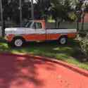 1972 Ford F250 Pickup Orange RWD Automatic RANGER XLT 250