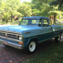 1972 Ford F250 Sport Custom Camper Special