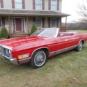 1972 Ford LTD convertible 38,000 original mi, 429-4bbl, one owner, loaded