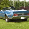 1972 Ford Mustang Convertible, Deluxe interior
