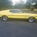 1972 ford mustang mach one, 351 cleveland 2 barrell engine ,automatic car