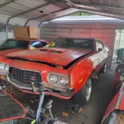 1972 Ford Torino Red Cobra Jet