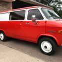 1972 gm vandura van fire truck g30 excellent square body