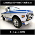 1972 GMC 2500 Super Custom Pickup Big Block, Automatic,  Air Conditioning