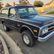 1972 GMC Jimmy Black CST