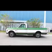 1972 GMC Sierra Pickup Green RWD Automatic sierra grande