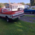 1972 GMC Sierra Pickup Red RWD Automatic