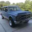 1972 GMC Suburban SUV Blue 4WD Automatic