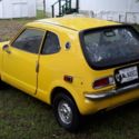 1972 Honda Z 600 Compact Car Yellow Collectable Blown Engine