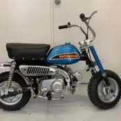 1972 Honda Z50  0 Miles BLUE mini_pocket 49cc 3-Speed