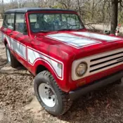 1972 international scout ii v-8 4 speed 4x4