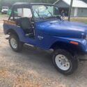 1972 Jeep CJ-5 SUV Blue 4WD Manual Cj5