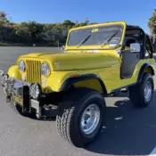 1972 Jeep CJ 5 Yellow