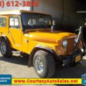 1972 Jeep CJ5 4X4 2Dr SUV Hardtop 46966 Miles Orange  304 cid V8 3 Speed Manual