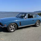 1972 Jensen Interceptor Mk III Sportscar Blue