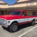 1972 k20 4x4 Chevy truck air conditioning and overdrive 4wd Cheyenne 2500