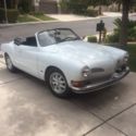 1972 Karmann Ghia Convertible - Original Owner with Books, Records, Extra Parts